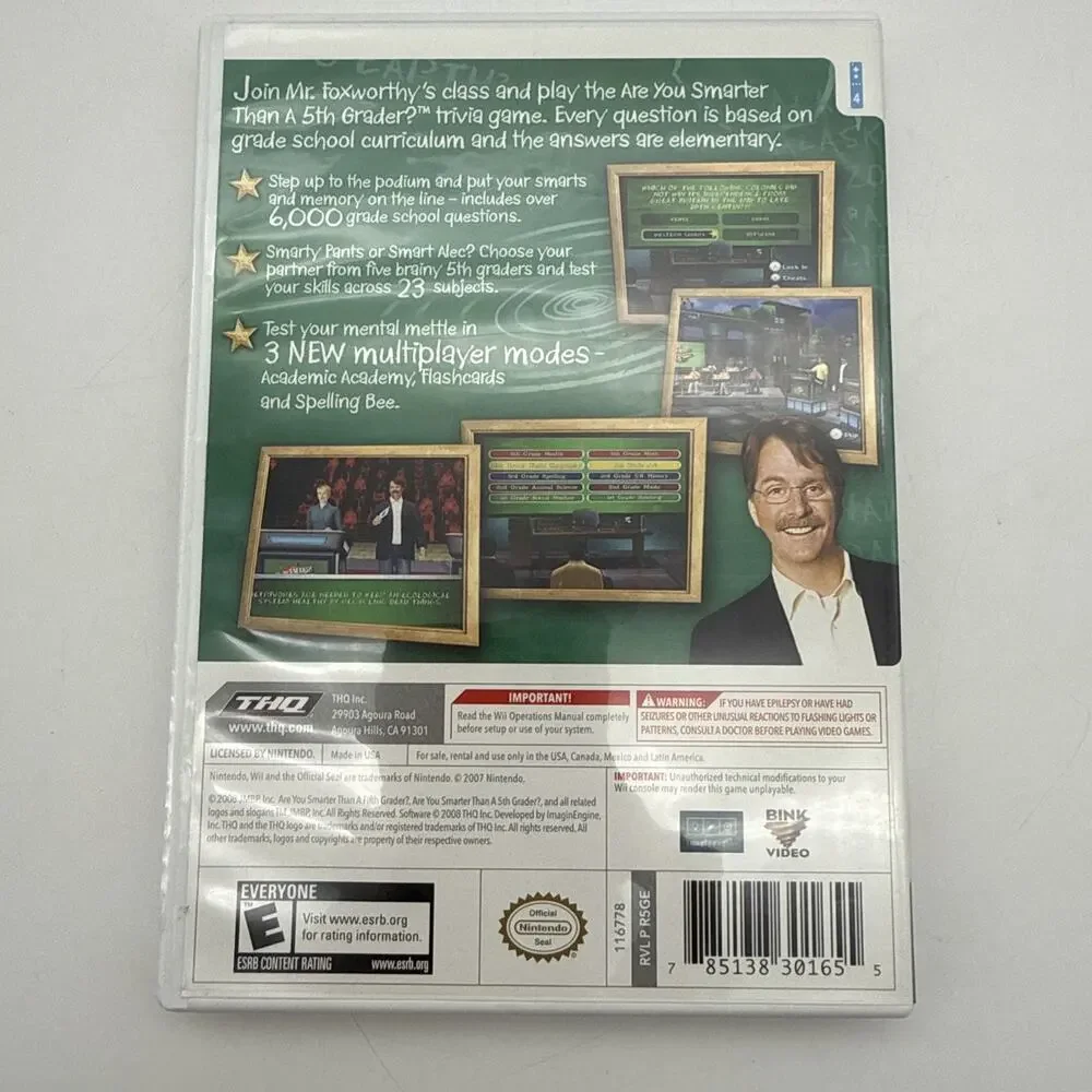 Are You Smarter Than a 5th Grader: Make the Grade - Nintendo Wii